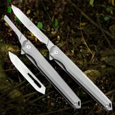 Canivete titânio BISTURI  Troca Lamina (C/2 Lamina) Edc TC-M03