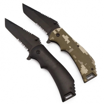 Canivete Semi Automático Camuflado Slk-D05