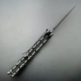 Canivete Caveira Stonewash Semi automatico c/ clip TC 01