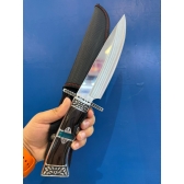 Faca Luxo Churrasco Com Detalhe resina 1905