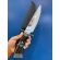 Faca Luxo Churrasco Com Detalhe resina 1905