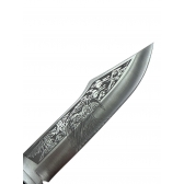 faca luxo churrasco lamina desenhada aGUIA SLK-A801