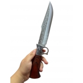 Faca Luxo Churrasco Grande Com  Bussola 36 cm 1469