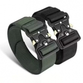 Cinto Tático Militar Com Fivela de Engate Rápido Tipo Fastem SLK-F19
