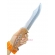 Faca De Caça Pesca Churrasco Luxo Fulltang Inox EC-7106