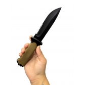 Faca Tatica Bainha Rigida Camuflada DJ243