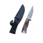 Mini Faca full tang  21 cm uso geral lamina desenhada DJ208