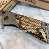 Canivete Tático Militar Semi Automatico 1488