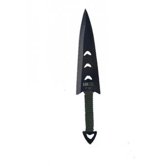 Kit 6 Facas De Arremesso Com Bainha Para Luatek Yf-002