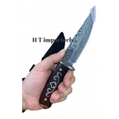 Mini Faca 21 cm  Lamina Texturizada A39