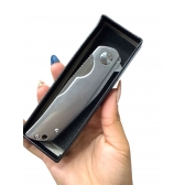 Canivete Inox Semi Automatico Com Clip cyl-89