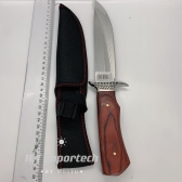 Faca De Caça Churrasco Full Tang  Luxo C/ Bainha Nylon 1238