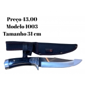Faca Luxo C/ Bainha / Para Churrasco,Pesca, Caça Uso Geral -1003