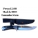 Faca Luxo C/ Bainha / Para Churrasco,Pesca, Caça Uso Geral -1003