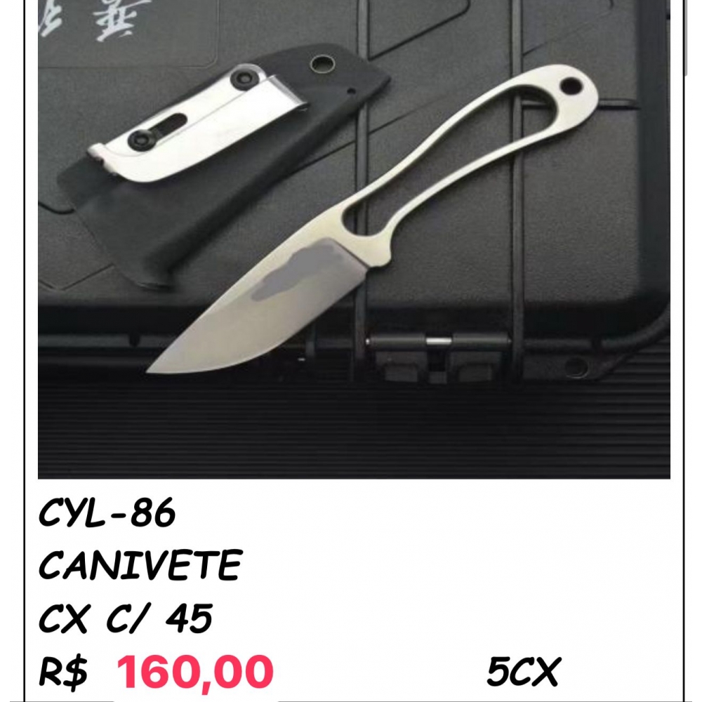 FACA LUXO CYL-86 ACO SR101