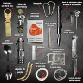 KIT DE SOBREVIVÊNCIA ACAMPAMENTO 15 EM 1 – YF-062