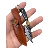 MINI FACA PORTATIL CANIVETE CHAVEIRO LUXO 1677