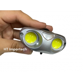 Farol Para Bicicleta + Pisca Alerta Traseiro KAPBOM L-1331