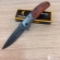 Canivete Tático Semi Automatico Browning Da301 Cabo Madeira 1615