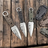 Mini Faca Russa Fulltang 440c ,defesa, Bainha Secure FP-03