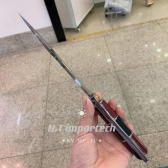 Faca  Caça Churrasco Full Tang Luxo C/ Bainha Nylon  A16