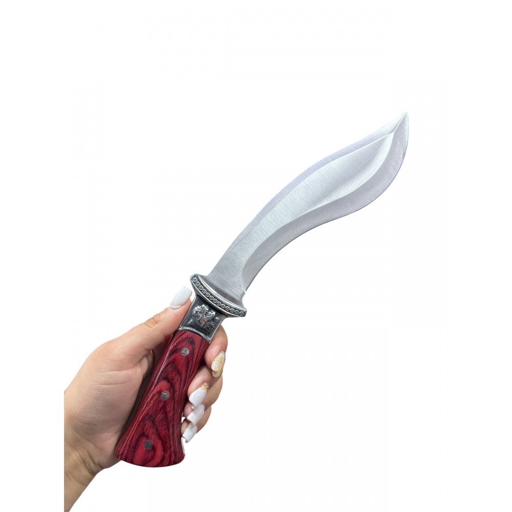 Faca De Caça Pesca Churrasco Luxo Fulltang Inox A32