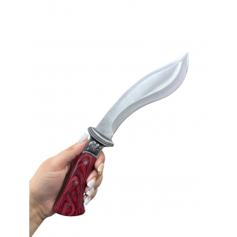 Faca De Caça Pesca Churrasco Luxo Fulltang Inox A32
