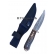 Mini Faca 21 cm  Lamina Texturizada A39
