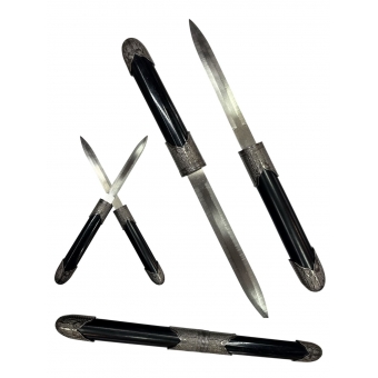 ADAGA LAMINA DUPLA DECORATIVA MK-2232