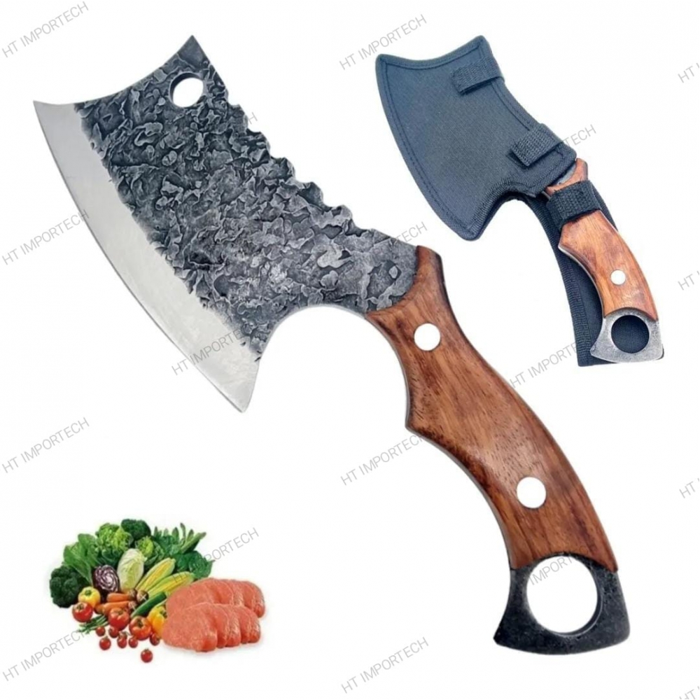 Cutelo Machado Inox Churrasco Desossa Grande Rústico CYL-30
