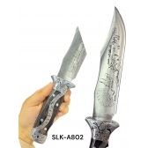faca luxo churrasco lamiana desenhada SLK-A802
