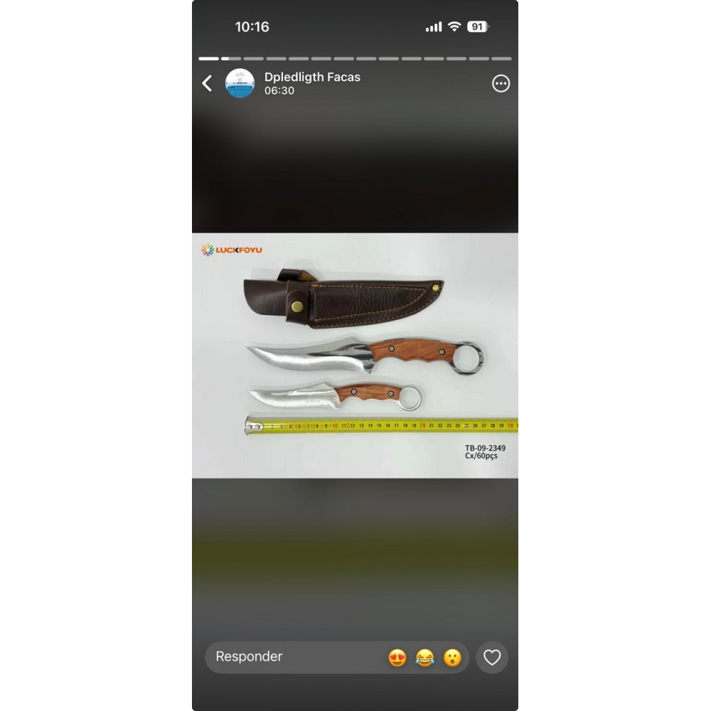 KIT FACAS LUXO 2349