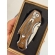 Canivete madeira manual com clip e abridor AF16