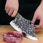 Facas chinesas de cozinha forjadas à mão, faca de chef, cutelo de carne, Vegetais frutas, picador