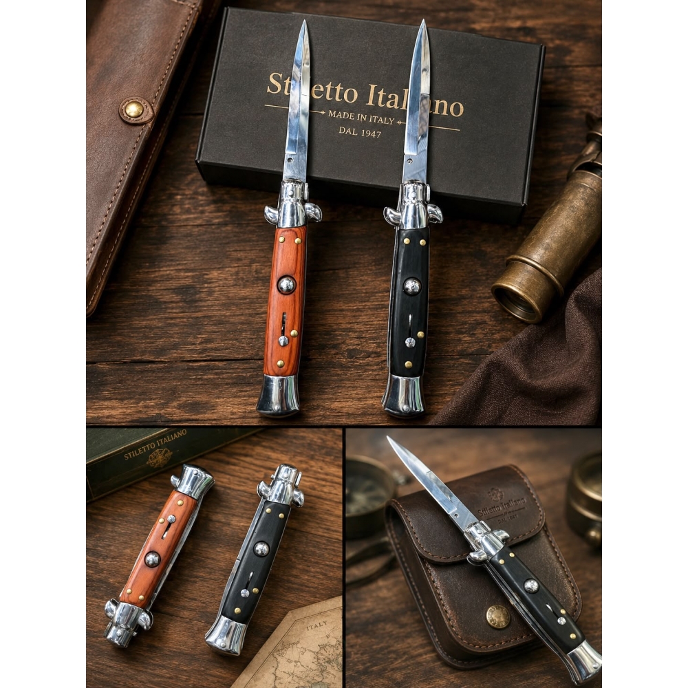Canivete Automático Stiletto Italiano TC42