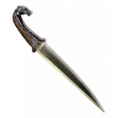 Adaga Luxo Rei Átila Cabeça de Cavalo  0031