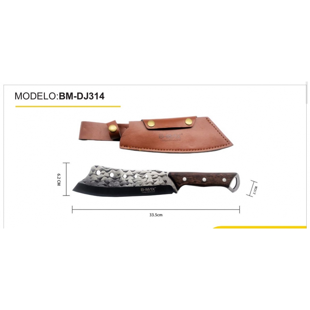 Faca de Cozinha, CUTELO  osso, carne e aves Ferramentas, forjada Messer, 314,2153,MK 1631